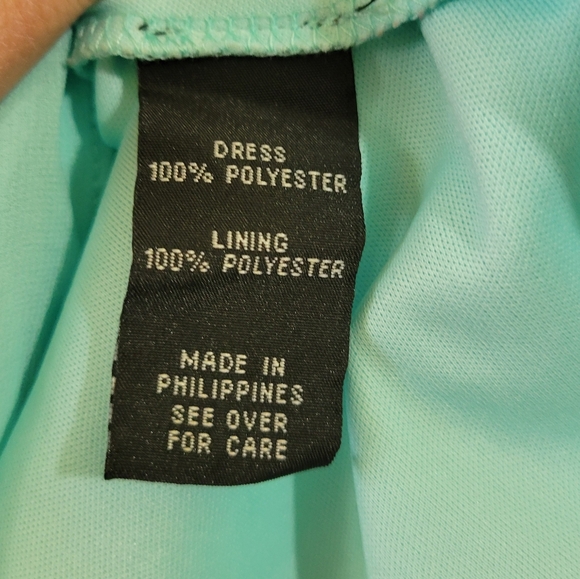 Amy Byer Girls Lace Back Flowy Chiffon Dress Missing Tie Size 8 - Picture 8 of 10